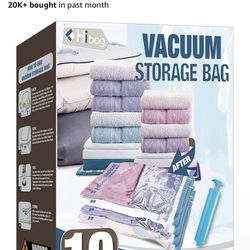 Vacuum storage bags
