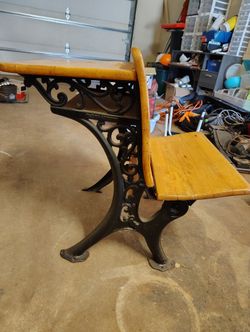19th Century School Desk