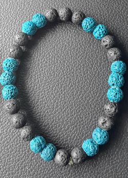 Lava Stone Bead Bracelet