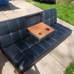 Leather Futon 