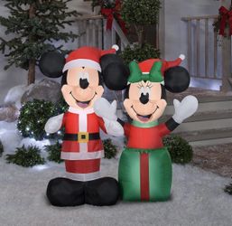 Disney Minnie Mouse & Mickey Inflatable