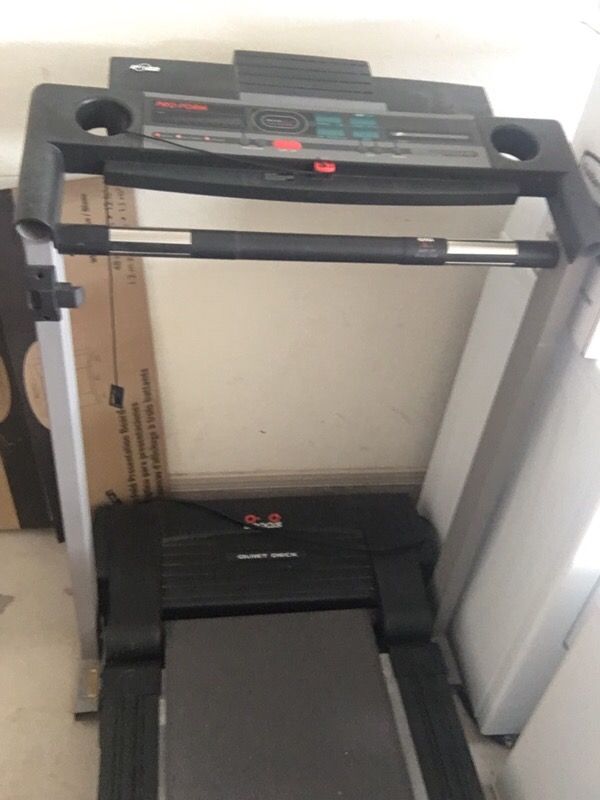Treadmill "Pro form 590QS quiet deck"
