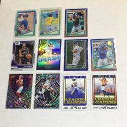 Mint 12-Card Holo/Parallel Lot — Stroud, Jayden Daniels, Holiday, A-Rod + More! Fresh Pulls