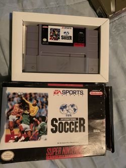 Super Nintendo Soccer Game