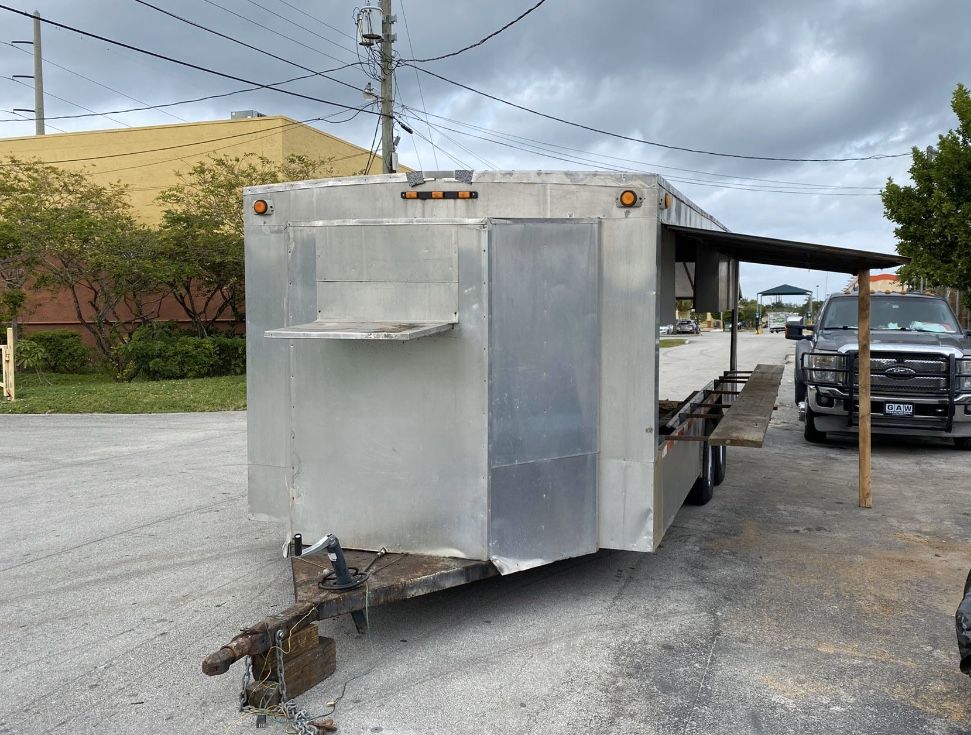 7 X 16 Custom Food Trailer No Equipment