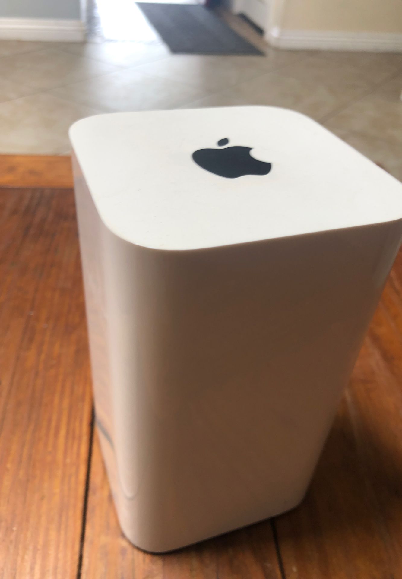 Apple Airport WIFI router and 1 TB hard drive