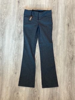 Satinato Dark Gray  Stretch Dress Pants – XS – New