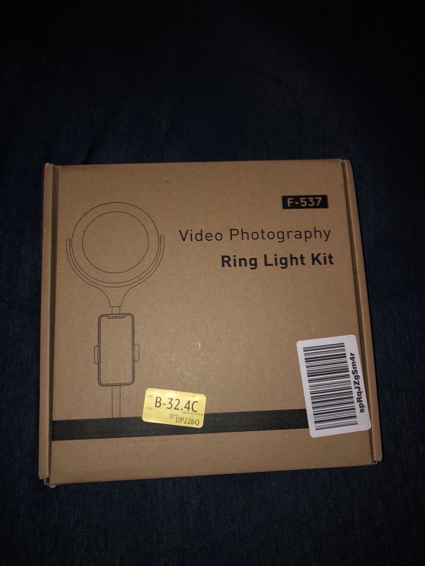 video photography ring light kit