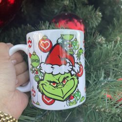 Grinchmas And Grinch Mug/tumbler 