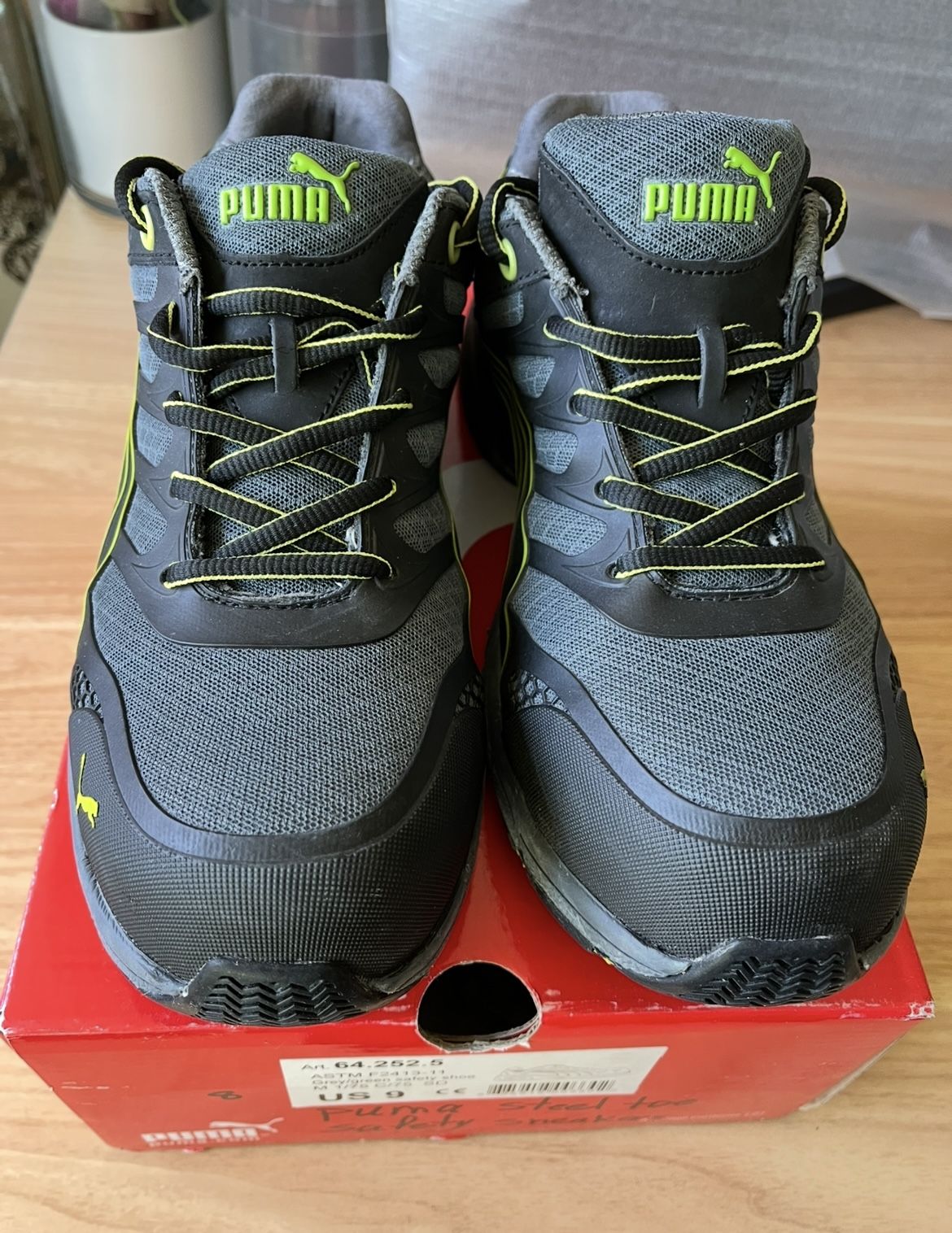 Steel-toed Puma Sneakers