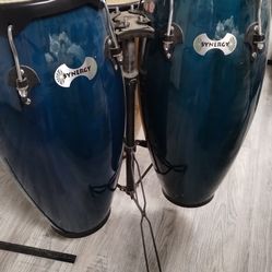 Toca Synergy Congas Set With bongos