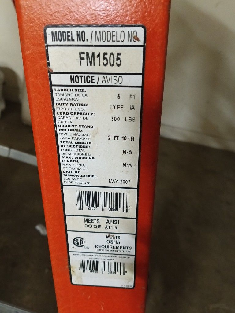 5' Louisville Ladder