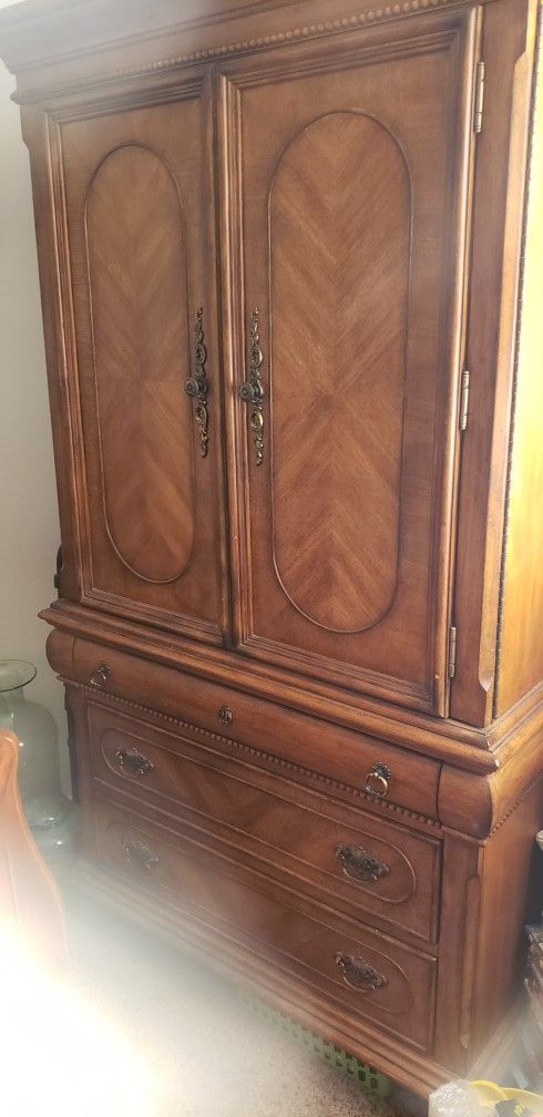 Solid Wood Armoire
