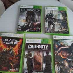 X Box 360 Video Games 