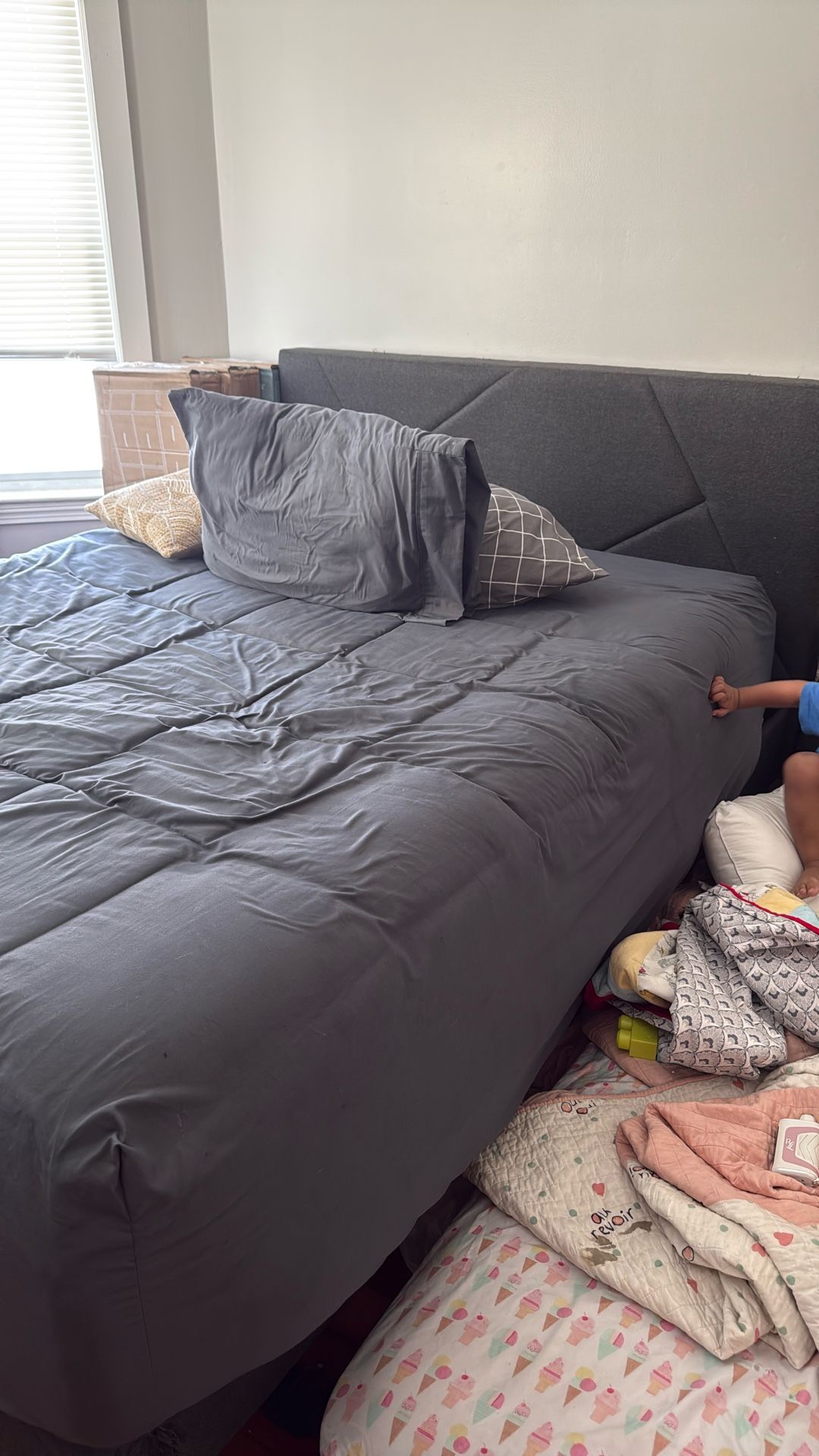 Queen Size Platform Bed Frame