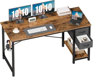 47" Computer Desk with Drawers – $40