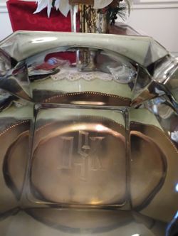 Cigar/Cigarette 8x8 Inch  Heavy Ashtray 