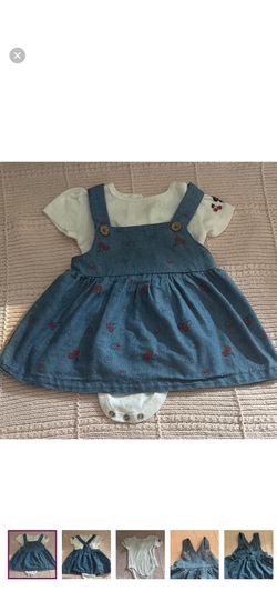 Disney Blue And White Baby Casual Dress