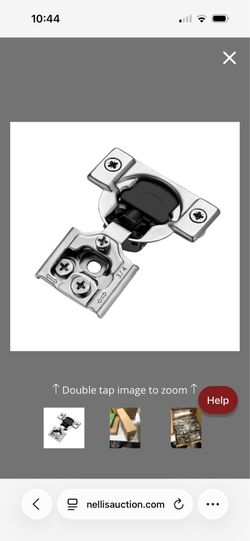 60 pack of 3/4 soft door hinge