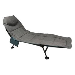 1155 Rattan Sun Lounger Daybed Recliner Chair, Folding Office Outdoor Chair, Beach Pool Silla Camping