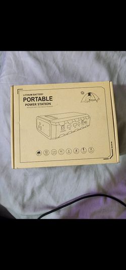 Portable Power Bank with AC Outlet
