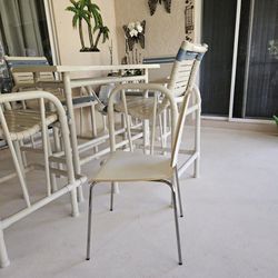 Patio Set High Chair and Table 