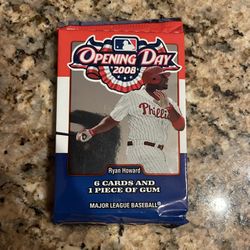 2008 Topps Opening Day Baseball Pack