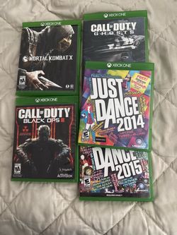 Xbox One Games Bundle – Lot of 5