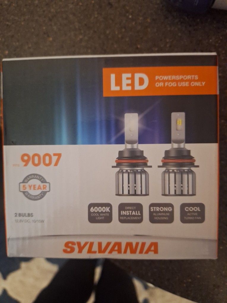 9007 LED HEADLIGHT BULBS NEW