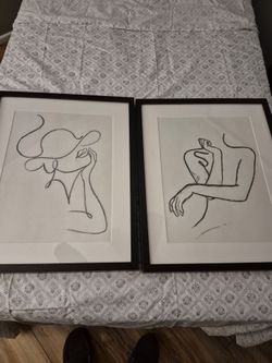 Two pictures 60.00 firm