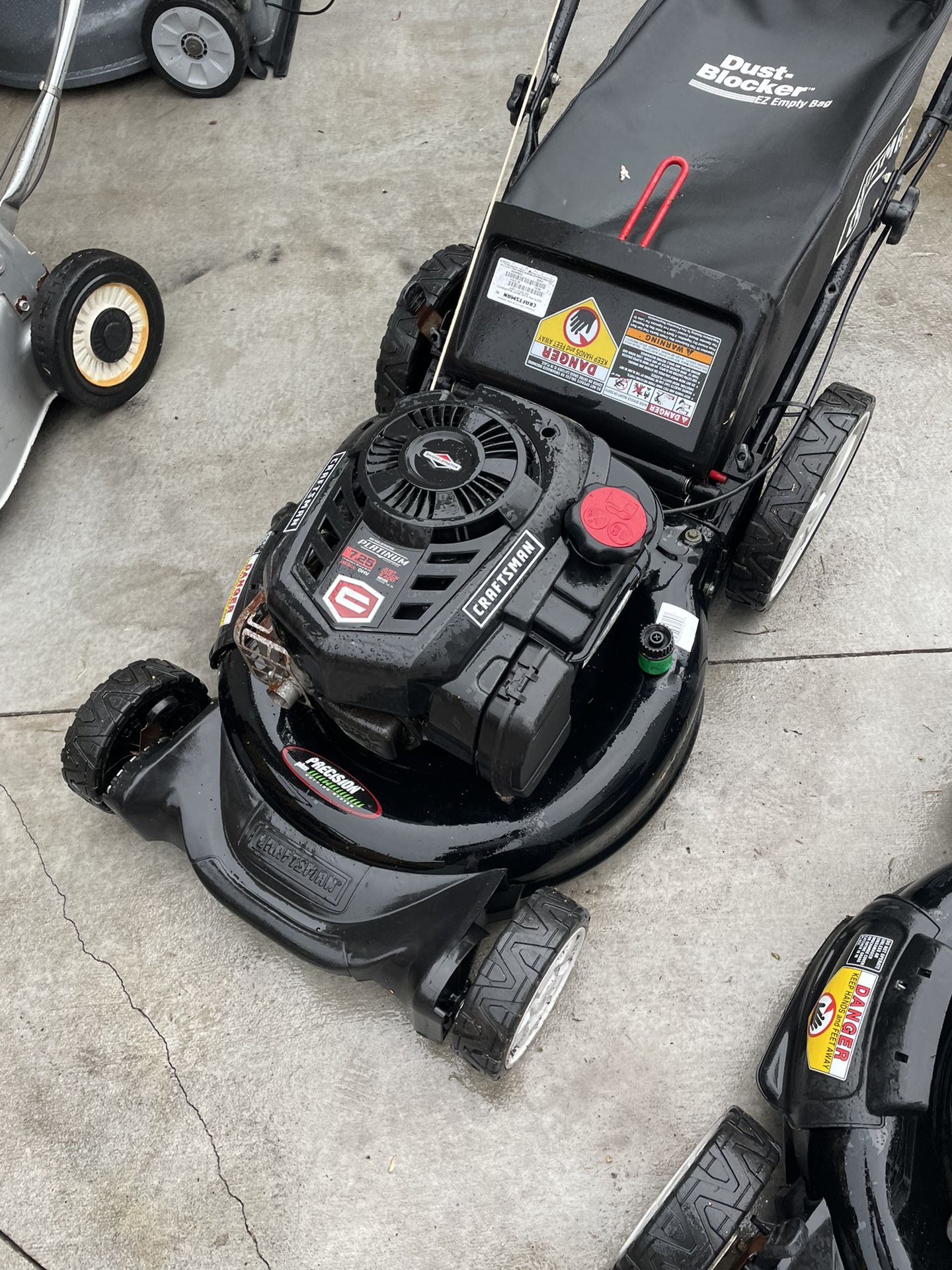 big wheel with push handle
