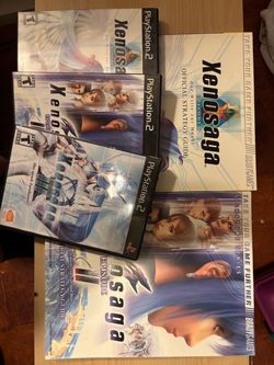 XenoSaga 1/2/3 w/ Guides for 1/2 (All CIB, Read Description)
