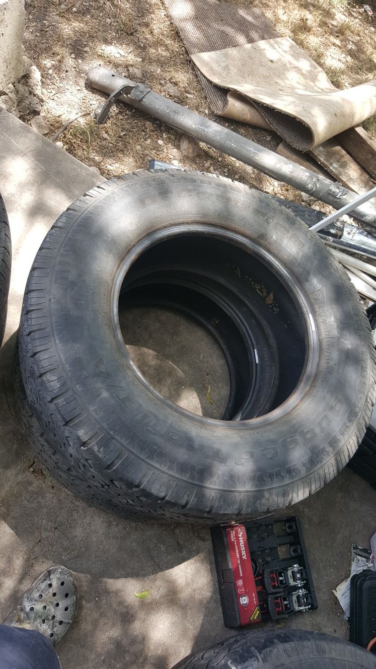 4/ 17 in tires truck