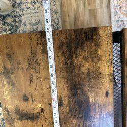 Table With Shelves