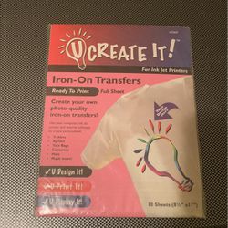 U Create It! For Ink Jet Printers