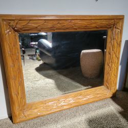 Beautiful  Carved Mirror 