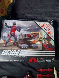 Gijoe classified cobra scrap-iron and anti-armor drone