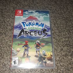 Pokémon Arceus Nintendo switch 