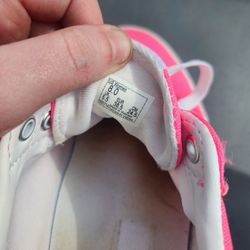 Pink Van Shoes Size 8