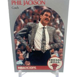1990 NBA HOOPS Phil Jackson #308