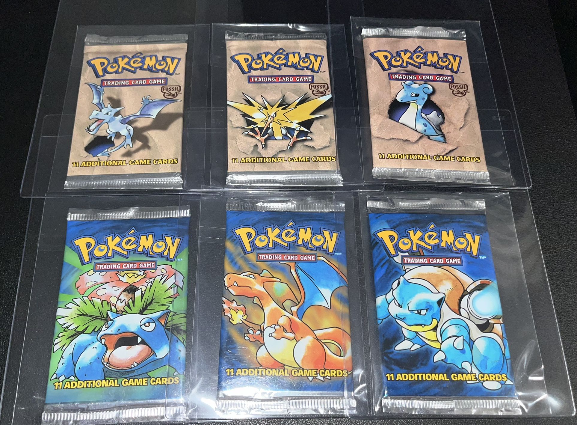 1999 Pokemon Booster Packs