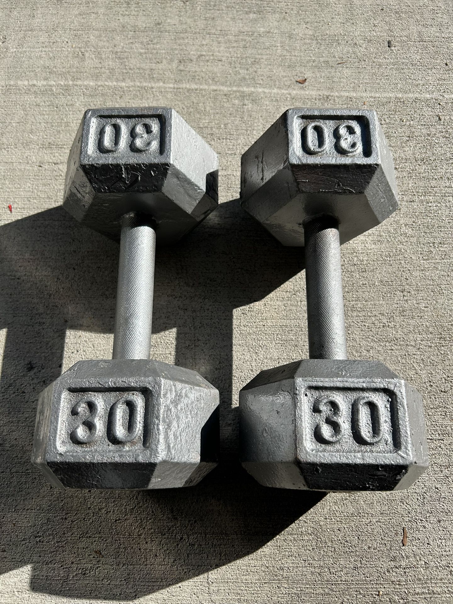Pair Of 30lb Dumbbells