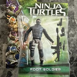 TMNT THE MOVIE 2014 Foot Soldiers x4 LOT NEW