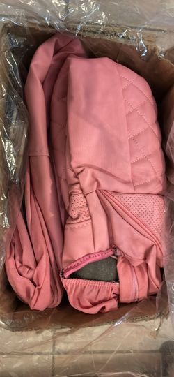 Pink Universal complete set seat covers