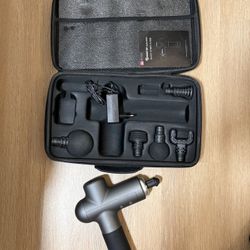 Booster Lightsaber Massage Gun with Case and Attachments