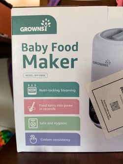 Grownsy baby food maker