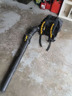 Poulan pro industrial backpack blower powerful