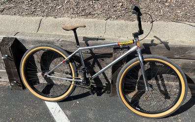 Chrome bmx Fit Aitken  26 inch cruiser bike retro