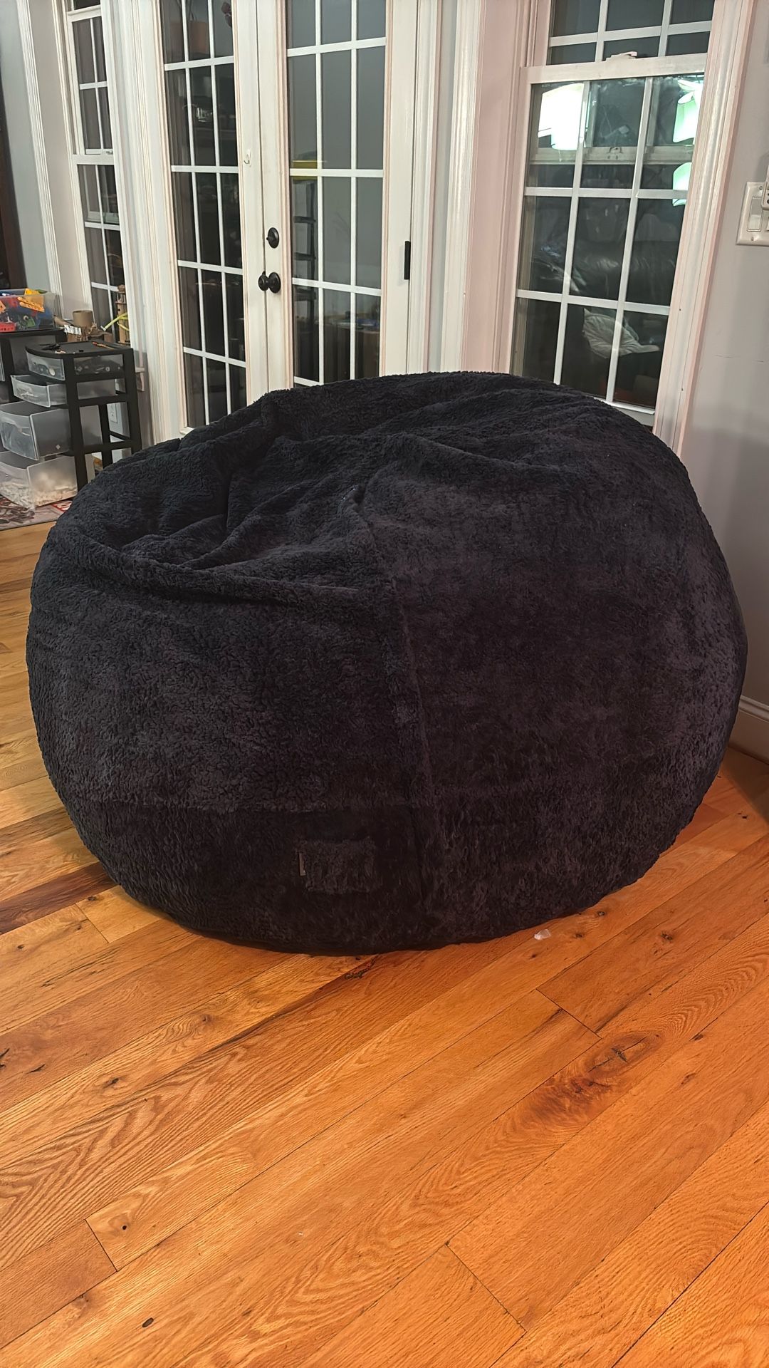 LoveSac with Navy Blue Cover