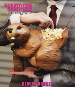 BRAND NEW AMC Popcorn Bucket Naked Gun 2025 Remake Beaver